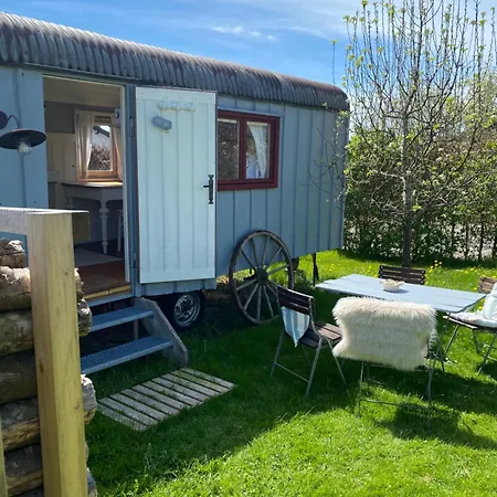 Bei Uns Im Allgaeu - Gaestewagen Hoimelig Mit Warmwasser-aussendusche Apartamento *